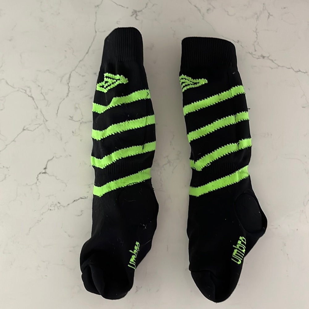 Soccer ⚽️ Shin Socks With Guard Insert Unisex Size X-Small